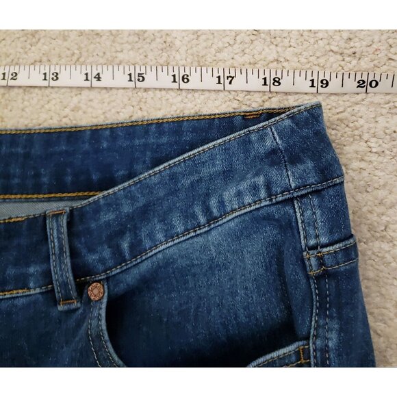 Soft Surroundings Cotton/Modal/Poly/Span Blend Slim Leg Jeans Size 20W EUC - Picture 7 of 9